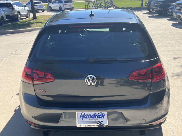 used 2017 Volkswagen Golf GTI car, priced at $13,421