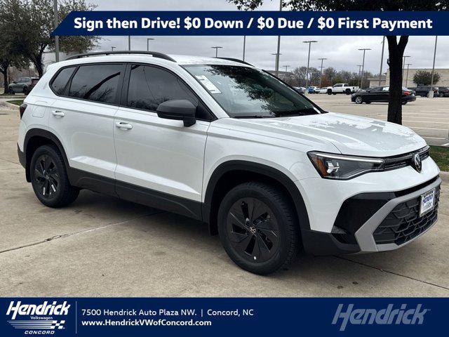 new 2025 Volkswagen Taos car, priced at $26,213