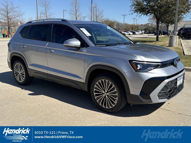 new 2025 Volkswagen Taos car, priced at $27,563