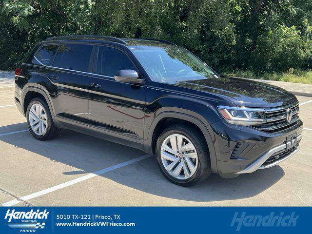 used 2021 Volkswagen Atlas car, priced at $26,571