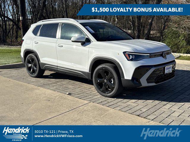 new 2025 Volkswagen Taos car, priced at $33,744