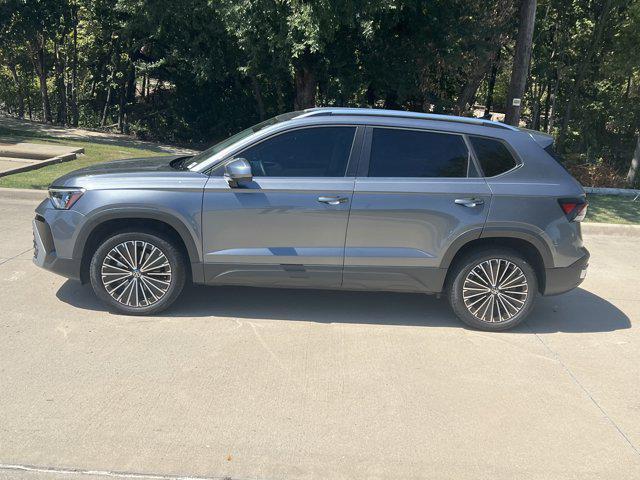 used 2025 Volkswagen Taos car, priced at $26,841