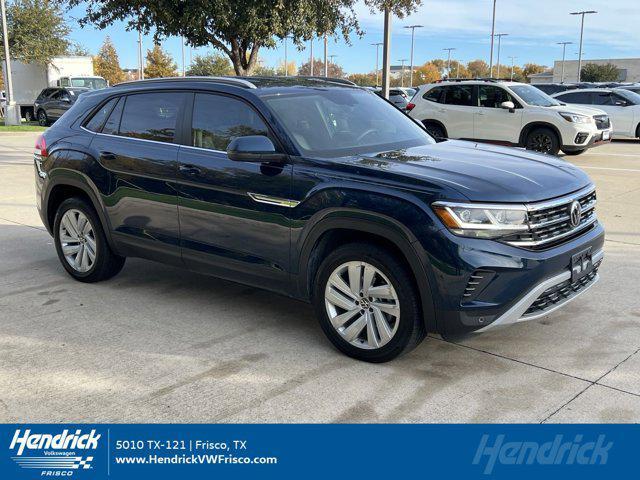 used 2022 Volkswagen Atlas Cross Sport car, priced at $29,451