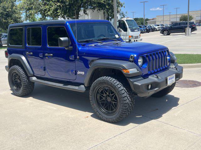 used 2018 Jeep Wrangler Unlimited car, priced at $27,991