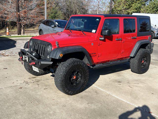 used 2016 Jeep Wrangler Unlimited car, priced at $20,997