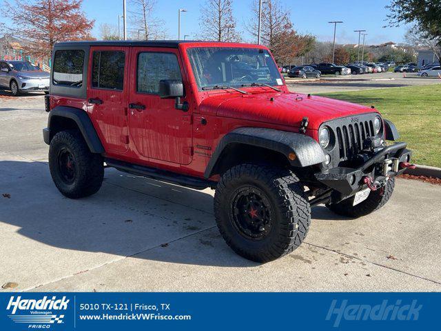 used 2016 Jeep Wrangler Unlimited car, priced at $20,997