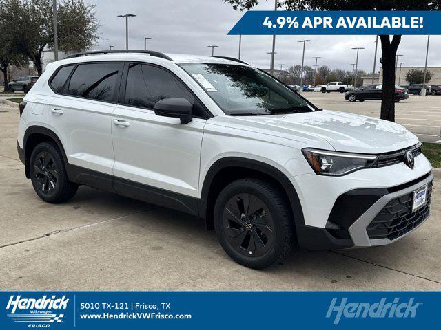 new 2025 Volkswagen Taos car, priced at $27,287