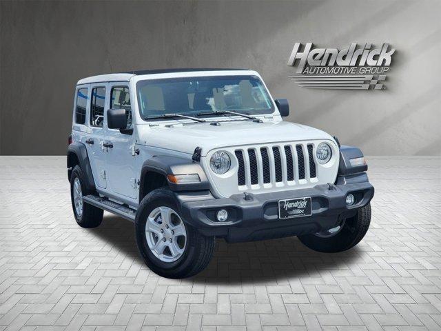 used 2022 Jeep Wrangler Unlimited car, priced at $36,879