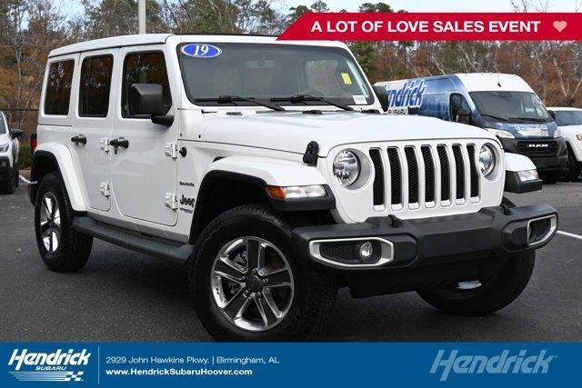 used 2019 Jeep Wrangler Unlimited car, priced at $30,952