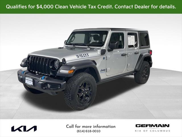 used 2023 Jeep Wrangler 4xe car, priced at $24,592