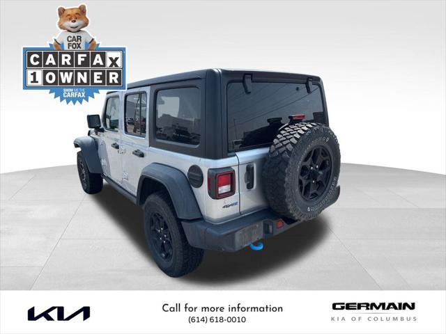 used 2023 Jeep Wrangler 4xe car, priced at $24,591