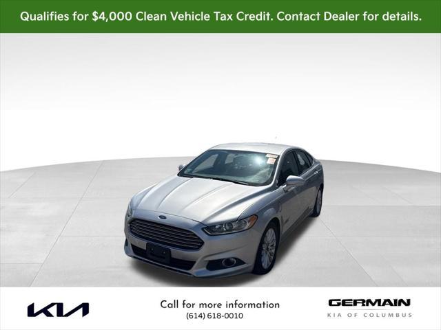 used 2016 Ford Fusion Energi car, priced at $12,492