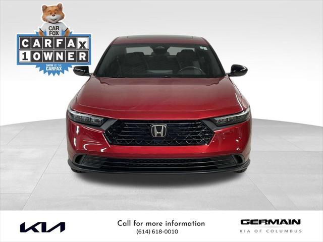 used 2023 Honda Accord Hybrid car, priced at $26,792