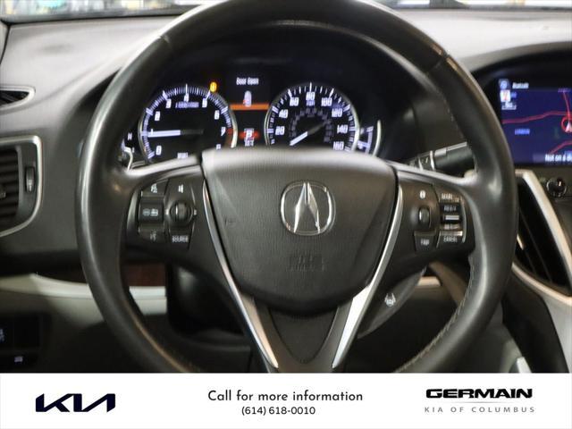 used 2015 Acura TLX car, priced at $12,424