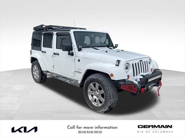 used 2013 Jeep Wrangler Unlimited car, priced at $15,991