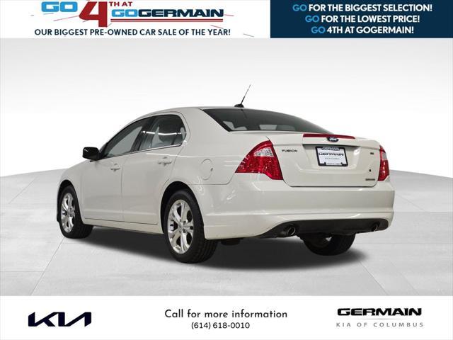 used 2012 Ford Fusion car, priced at $6,992