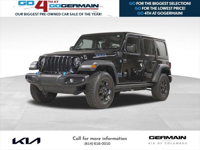 used 2023 Jeep Wrangler 4xe car, priced at $27,491