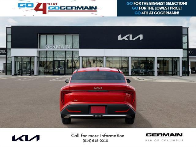 new 2025 Kia K4 car, priced at $24,560