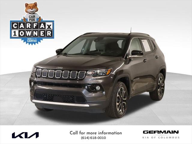 used 2022 Jeep Compass car, priced at $19,994