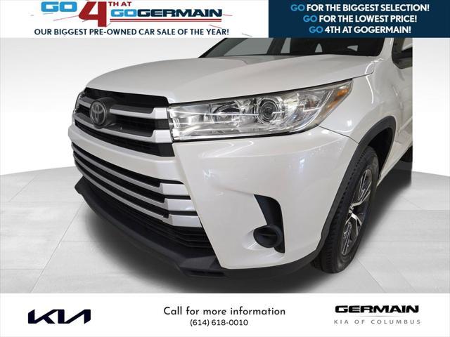 used 2017 Toyota Highlander car, priced at $18,773