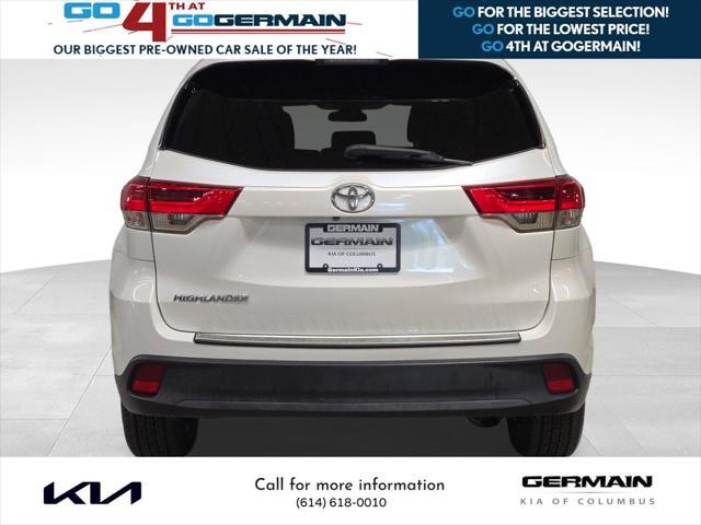 used 2017 Toyota Highlander car, priced at $18,773