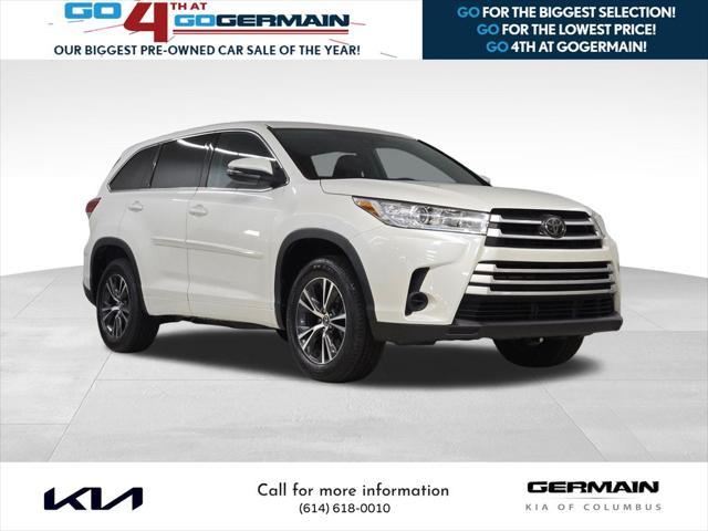 used 2017 Toyota Highlander car, priced at $18,773
