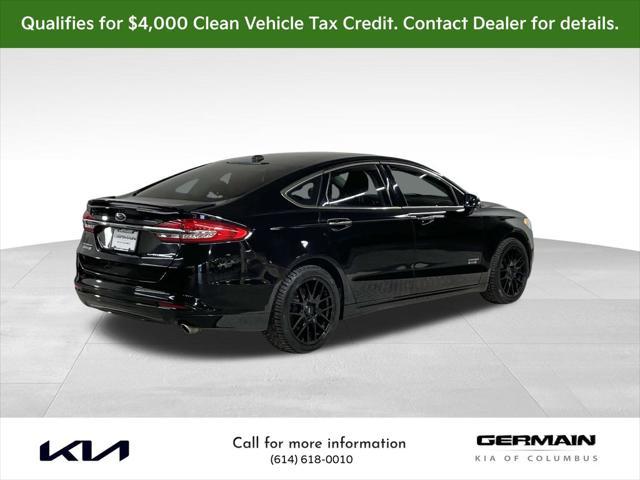used 2017 Ford Fusion Energi car, priced at $11,993
