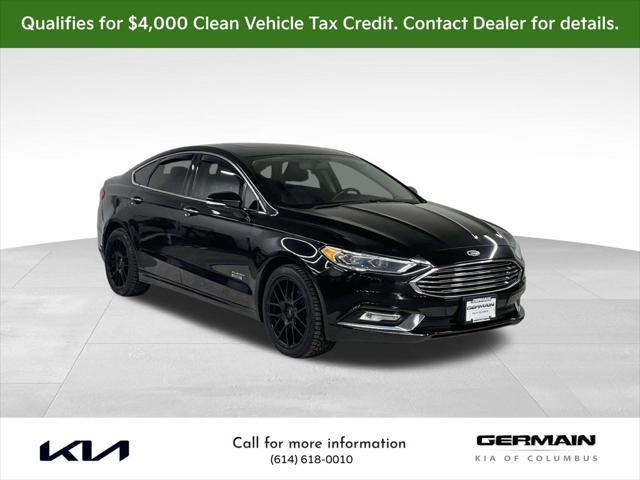 used 2017 Ford Fusion Energi car, priced at $11,993