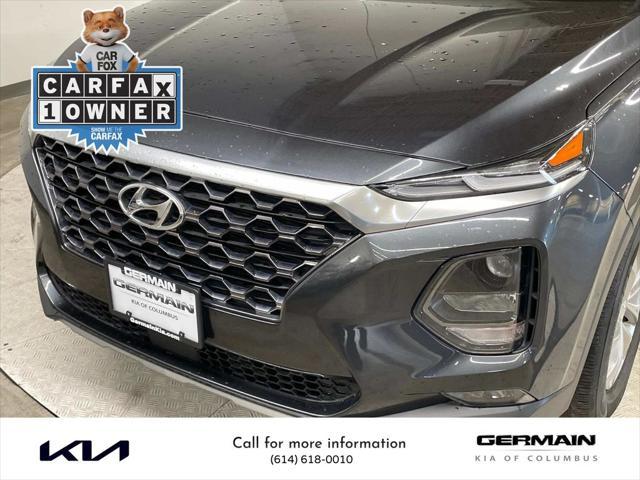 used 2020 Hyundai Santa Fe car, priced at $19,991