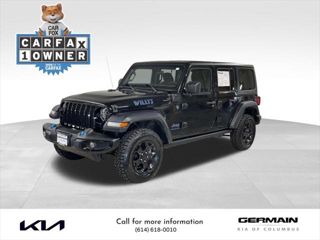 used 2023 Jeep Wrangler 4xe car, priced at $24,591