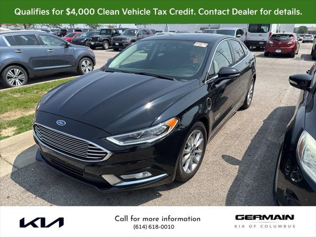 used 2018 Ford Fusion Energi car, priced at $14,991