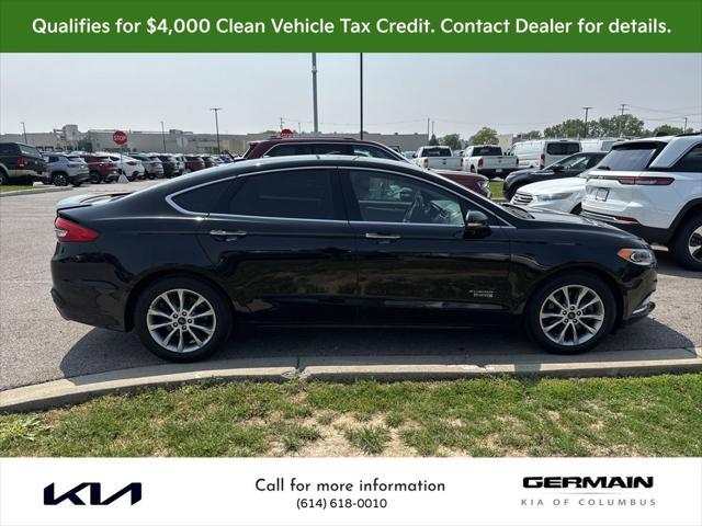 used 2018 Ford Fusion Energi car, priced at $14,991