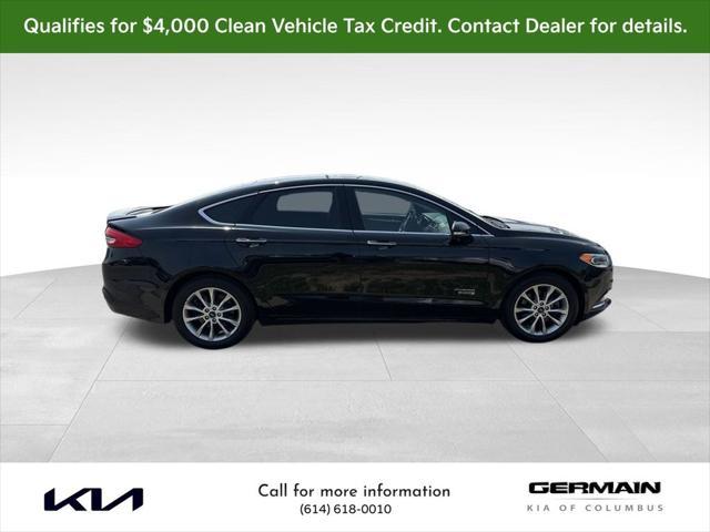 used 2018 Ford Fusion Energi car, priced at $14,991