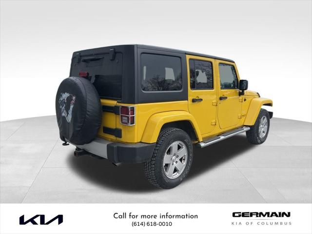 used 2011 Jeep Wrangler Unlimited car, priced at $15,491