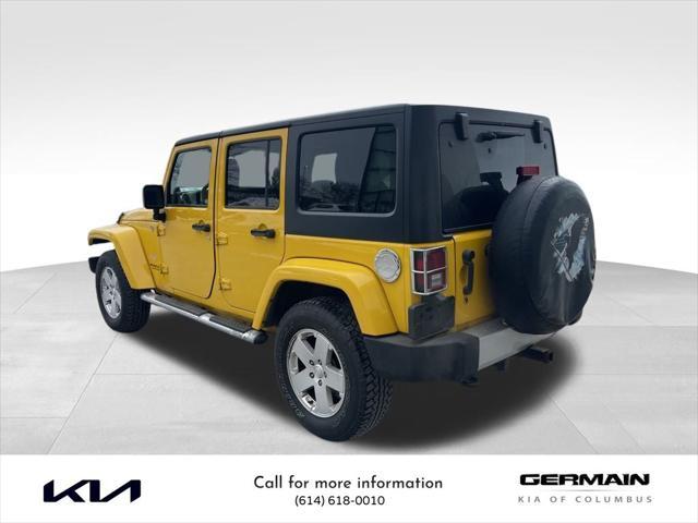 used 2011 Jeep Wrangler Unlimited car, priced at $15,491