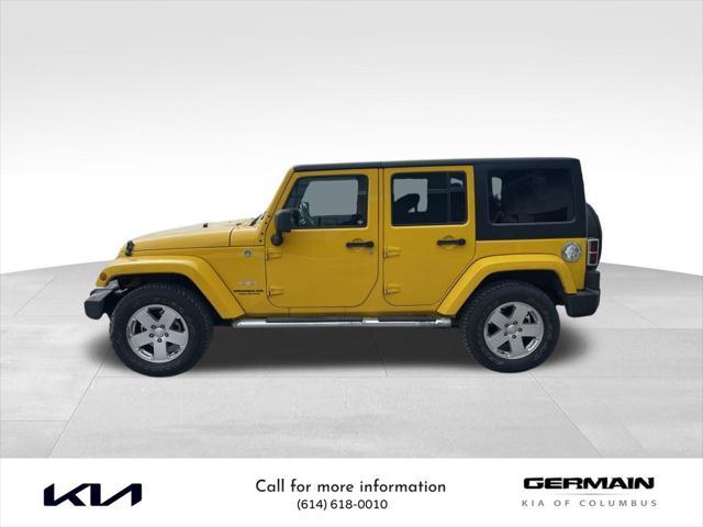 used 2011 Jeep Wrangler Unlimited car, priced at $15,491