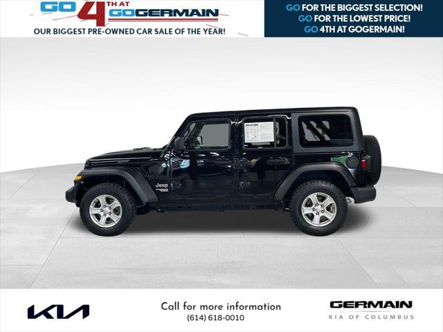 used 2019 Jeep Wrangler Unlimited car, priced at $22,494