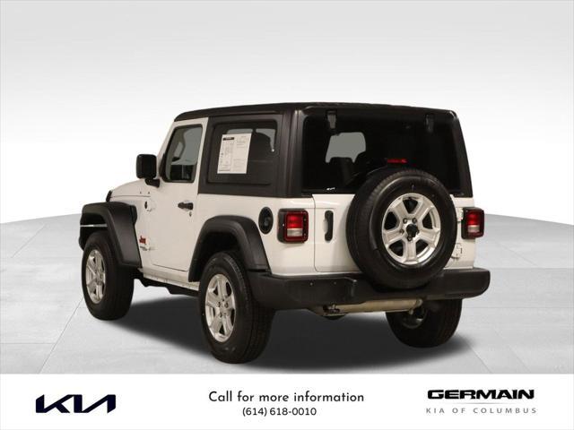 used 2021 Jeep Wrangler car, priced at $26,493