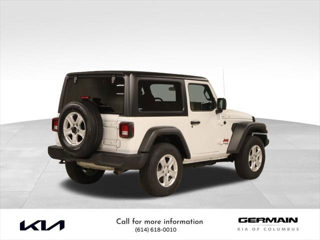 used 2021 Jeep Wrangler car, priced at $26,493