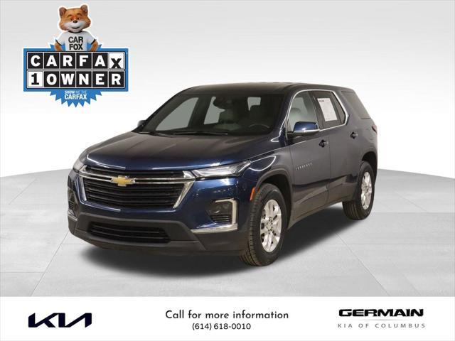 used 2022 Chevrolet Traverse car, priced at $19,992