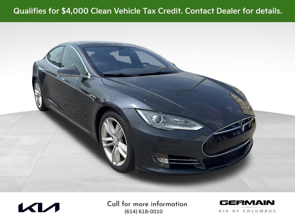 used 2015 Tesla Model S car, priced at $16,991