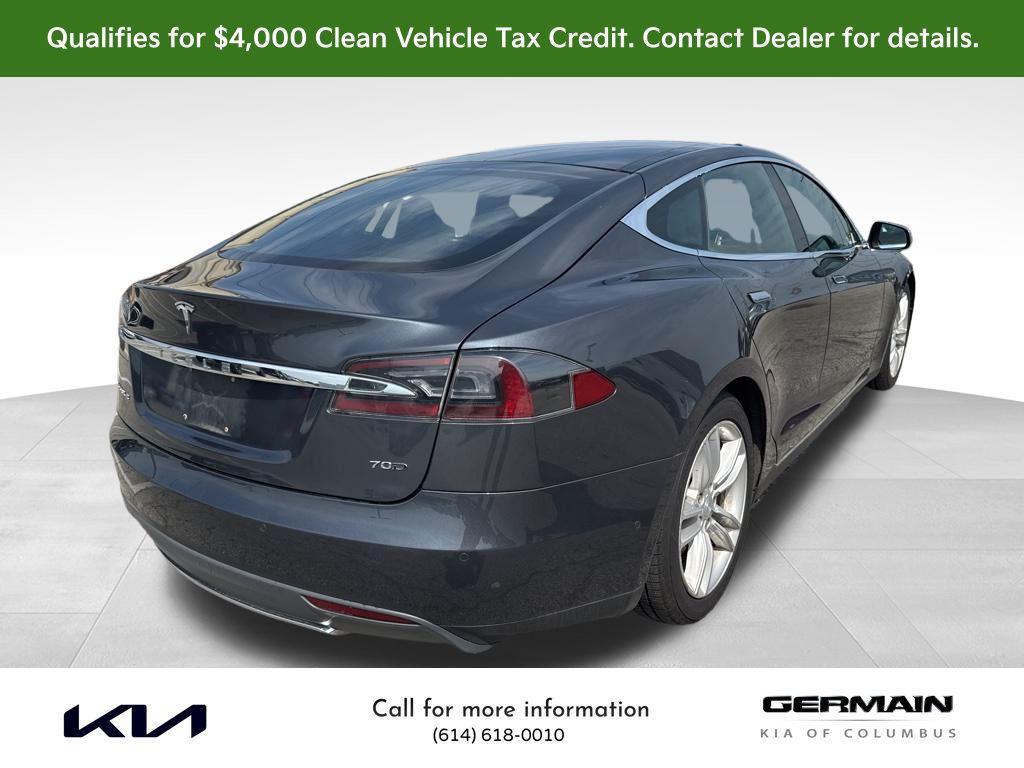 used 2015 Tesla Model S car, priced at $16,991
