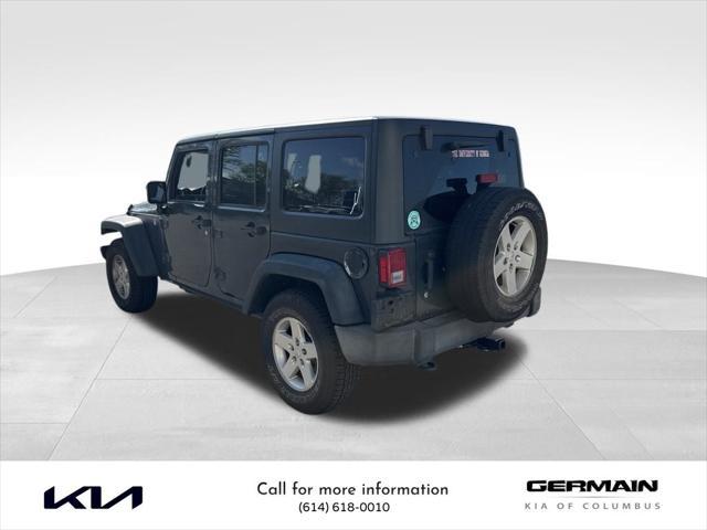 used 2016 Jeep Wrangler Unlimited car, priced at $16,491