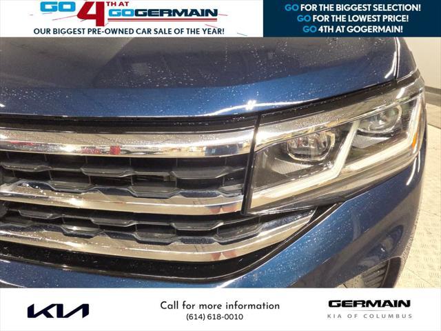used 2021 Volkswagen Atlas car, priced at $22,193