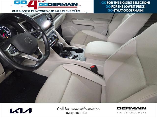 used 2021 Volkswagen Atlas car, priced at $22,193