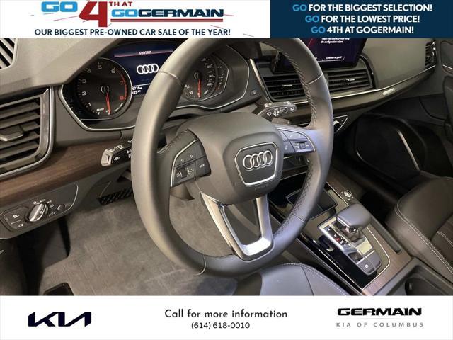 used 2023 Audi Q5 car, priced at $35,994