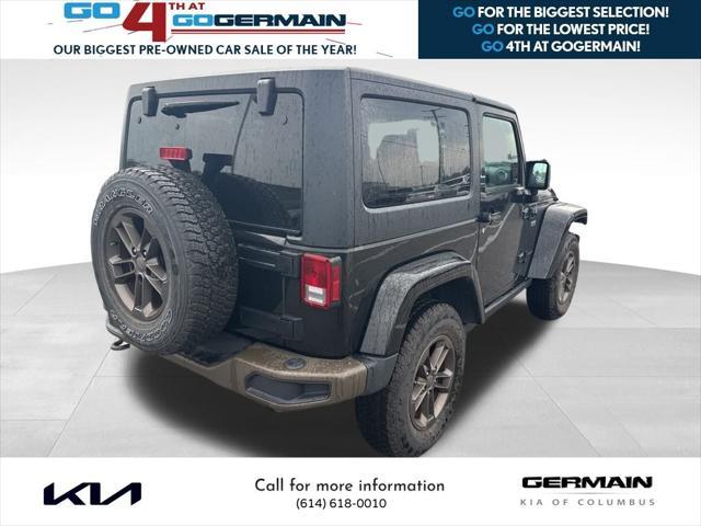 used 2016 Jeep Wrangler car, priced at $21,991