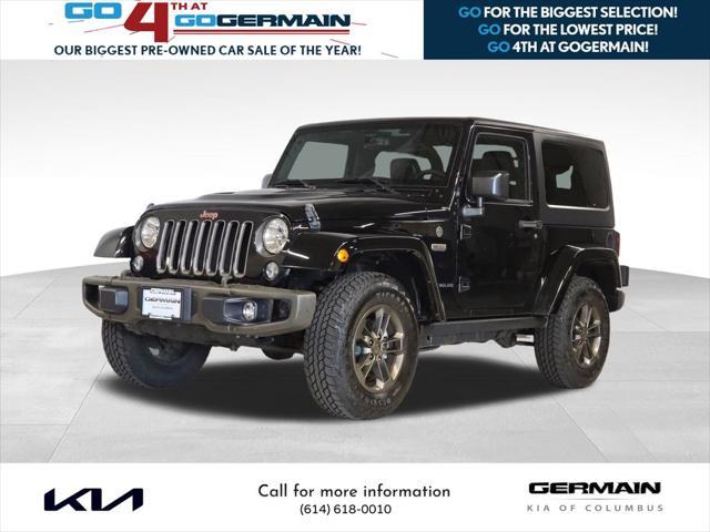 used 2016 Jeep Wrangler car, priced at $21,991