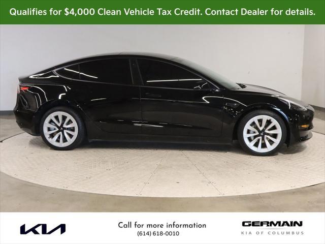 used 2022 Tesla Model 3 car, priced at $21,494