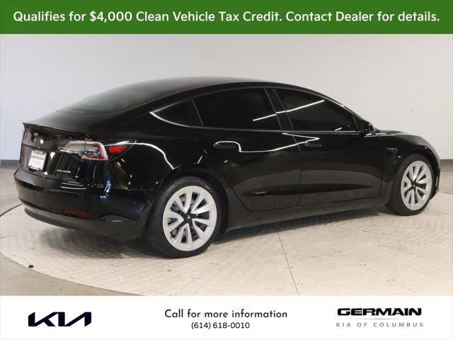 used 2022 Tesla Model 3 car, priced at $21,494